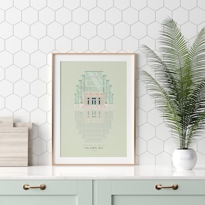 Jewel Box - St Louis Print, Forest Park, St Louis Art, St Louis Architecture