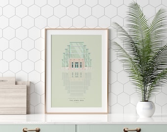 Jewel Box - St Louis Print, Forest Park, St Louis Art, St Louis Architecture