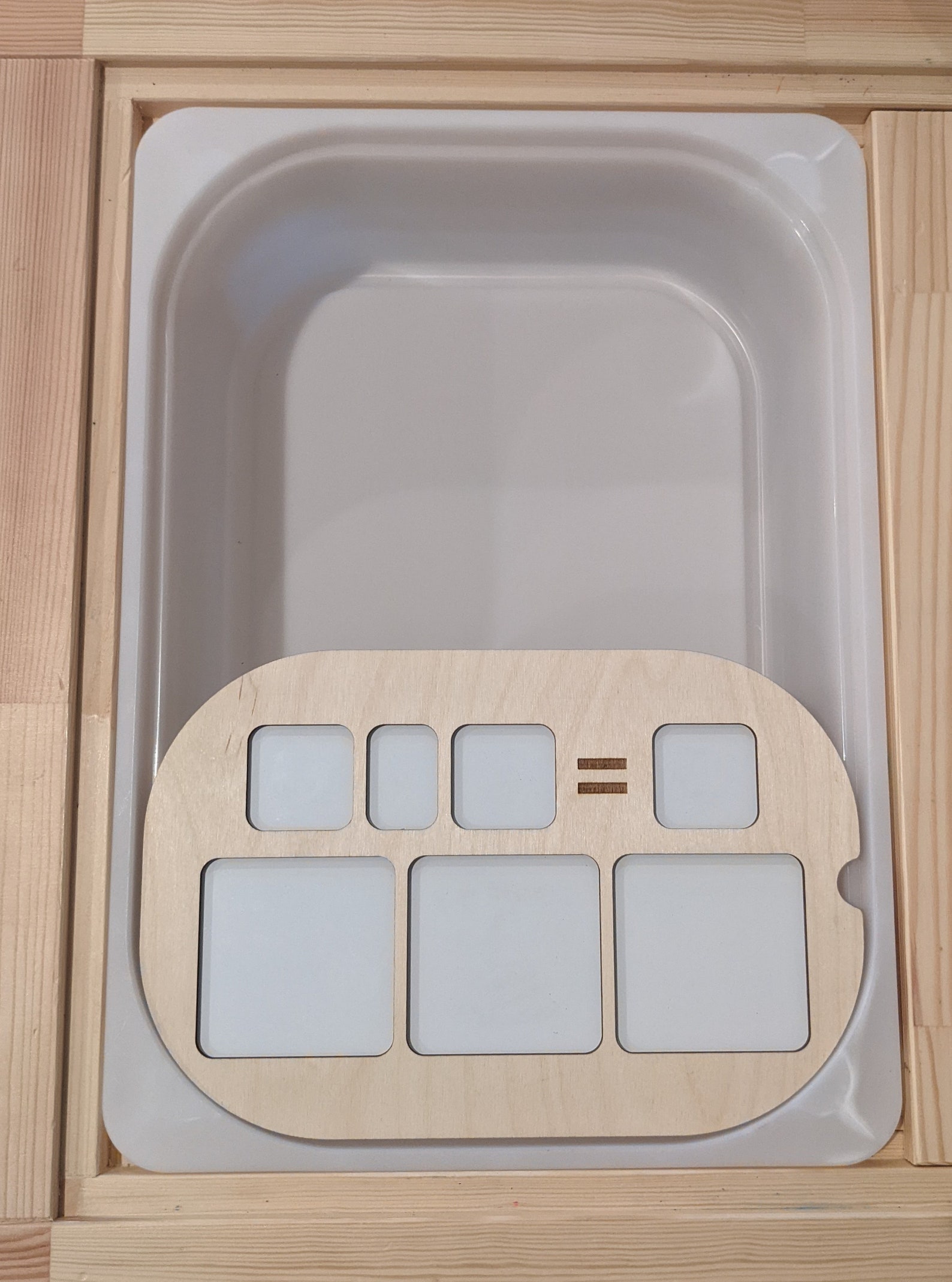 Flisat Addition/math SMALL Insert Ikea Flisat Insert Etsy