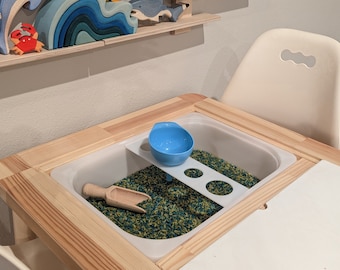 Accessoire pour entonnoir Flisat - Support pour entonnoir Flisat - Insert pour entonnoir Flisat - Table sensorielle Flisat