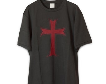 thumbnail image 2 of Crusader Knight Knights Templar Code Holy Cross T-shirt Sold By Unjust Juli | SKU 1321351 2 of 14
