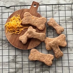 Crunchy Cheese Dog Treats, Gourmet Cheddar Treats, Natural Pet Treat, Healthy Dog Treats, Gotcha Day, Limited Ingredient, Puppy Birthday