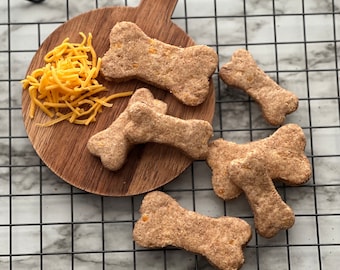 Crunchy Cheese Dog Treats, Gourmet Cheddar Treats, Natural Pet Treat, Healthy Dog Treats, Gotcha Day, Limited Ingredient, Puppy Birthday