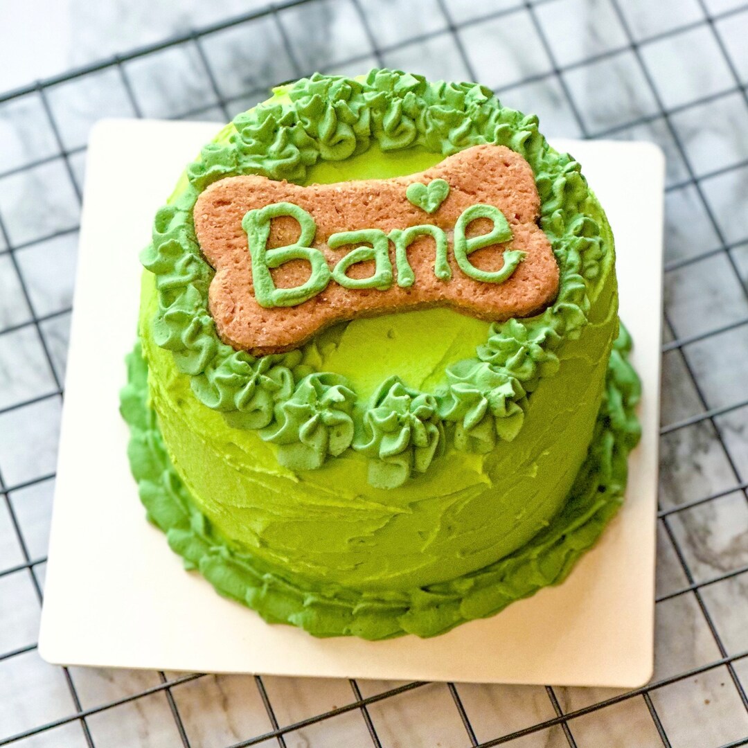 Personalized Dog Cake, Gourmet Cake for Dogs, Natural Pet Treat