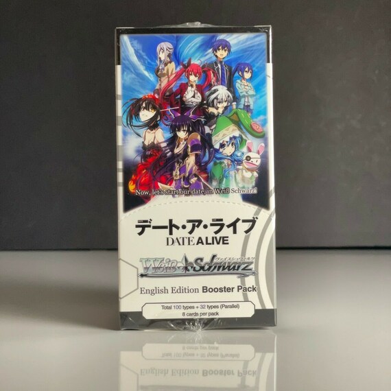 Weiss Schwarz Date a Live Anime Tohka Kurumi Origami 20 Card pack Japanese TCG