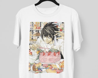 acsefire Anime Death Note Tuta Casual T-Shirt Manica Corta da Uomo e Pantaloni da Jogging Abbigliamento Sportivo 2 Pezzi//Set Death Note L·Lawliet Set Cosplay