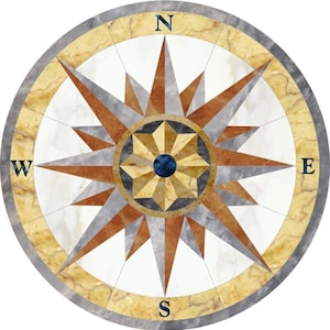 Floor Marble Medallion