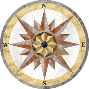 Floor Tile Medallion