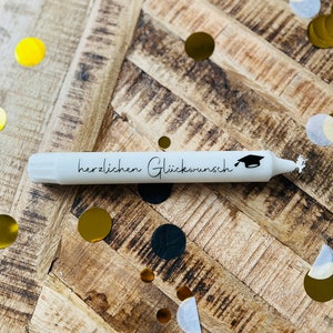 Taper candles | Abitur 2025 | done | Abitur | Abitur gift | Abitur 2025 herzlichen Glückwu..