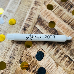 Taper candles | Abitur 2025 | done | Abitur | Abitur gift | Abitur 2025 Abitur 2024