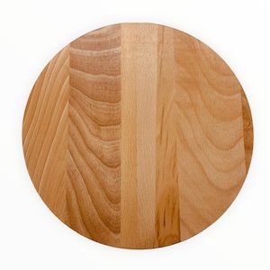 unfinished round beech wood 12 inches x 5/8 inches thickness table top ,stool top, round sign, lazy Susan, Diy craft,cnc and laser engraving