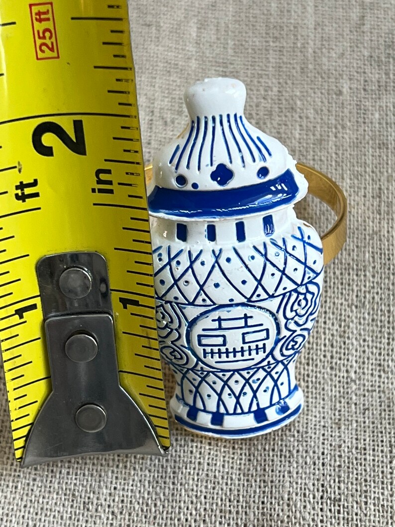 Ginger Jar Napkin Rings Set of 6 Etsy