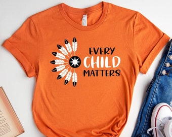 full printing Every Child Matters 3d shirt MYHe13 Orange Shirt Day Residential Schools Every Child Matters Orange 3d Day Orange Shirt Day