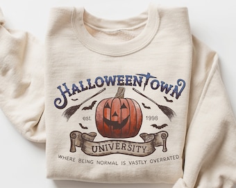 Halloweentown University Est 1998 Sweatshirt, HalloweenTown Hoodie, Halloweentown 1998 Shirt, Halloween Sweatshirt