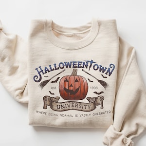 Halloweentown University Est 1998 Sweatshirt, HalloweenTown Hoodie, Halloweentown 1998 Shirt, Halloween Sweatshirt