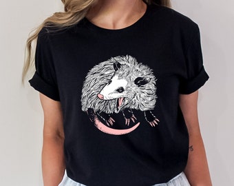 Opossum Shirt,Opossum Tarot Card Sweatshirt,Womens Opossum Tee,Cute Opossum Tee,Opossum Lover Gift,Vintage Retro Aesthetic Tee,90s Cute Gift