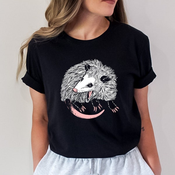 Opossum Shirt,Opossum Tarot Card Sweatshirt,Womens Opossum Tee,Cute Opossum Tee,Opossum Lover Gift,Vintage Retro Aesthetic Tee,90s Cute Gift