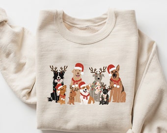 Christmas Dog Sweatshirt, Dog Owner Christmas Gift, Dog Christmas Sweatshirt, Christmas Sweater, Holiday Sweater, Christmas Shirt, Dog Gift