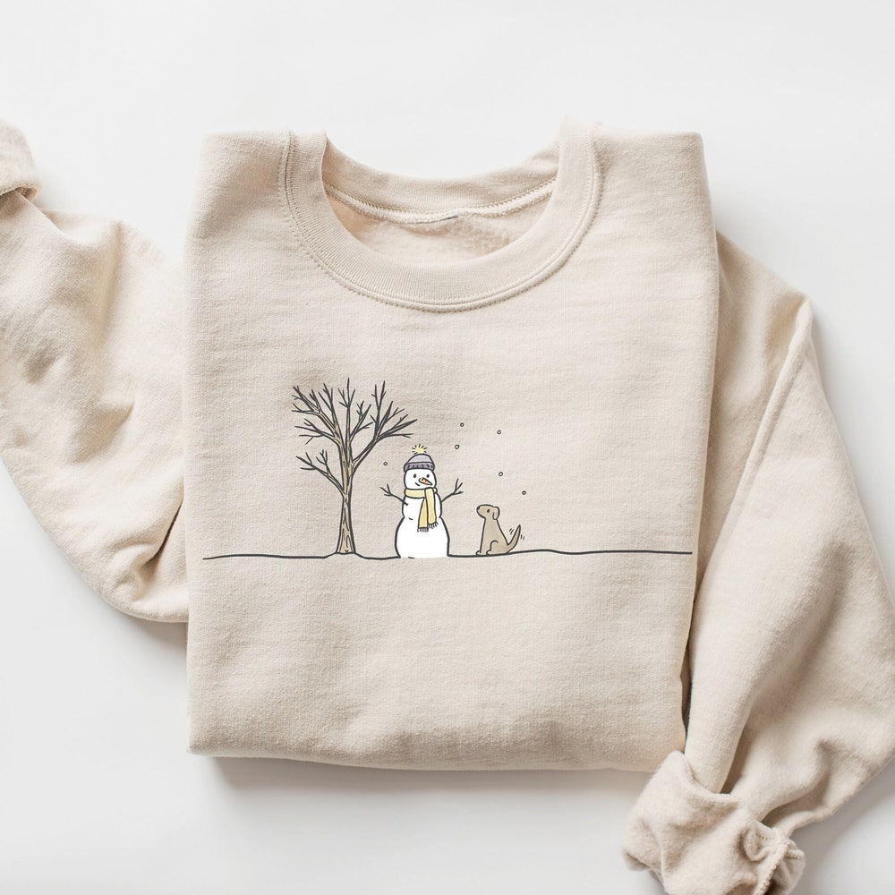 Christmas Squad Christmas Snowman Sweatshirt, Christmas Sweatshirt, Snowman Shirt, Snowman T-Shirt, Christmas Crewneck, Christmas Shirts For Women Christmas Sweatshirt Unisex Style Shirthome