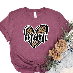 mimi shirt, Mimi Gift, Grandma Heart Shirt, Mothers Days shirt, Mimi Shirt, Grandma TShirt , grandma shirt, mimi, mimi gift