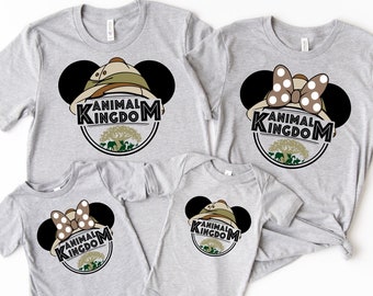 Animal Kingdom Safari couple shirts, Disney Mickey Minnie safari mode, couple shirt, Disney Safari couple shirts, Disney couple gift tees
