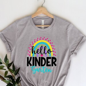 Kinder Garden Shirt, Hello First Grade Shirt,First Grade Teacher Shirt, Back To Shool,First Day Of School Shirt, Teacher Shirts