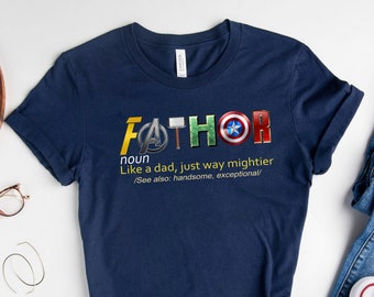 Fathor, Thor, Avengers Shirt, Father's Day Gift, Avengers Men's Shirt, Fathor Definition Shirt, Marvelous Dad Shirt, Superhero Dad Shirt