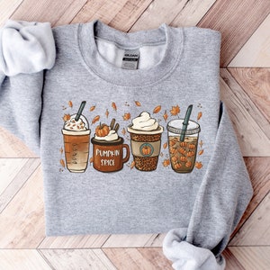 Pumpkin Spice Coffee Shirt.Fall Coffee Shirt. Coffee Lover tee Shirt, Halloween Pumpkin Latte Drink Cup, Pumpkin Shirt, Thanksgiving Shirt