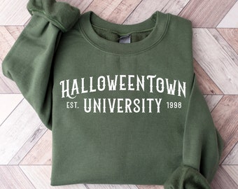 Halloweentown Est 1998 Sweatshirt, Halloweentown Sweatshirt, Fall Sweatshirt, Halloween Sweatshirt, Halloweentown University Sweater