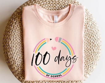 100 Days of School Shirt, 100 Day Shirt, 100th Day Of School Celebration, Student Shirt,Back to School Shirt, Gift For Teacher