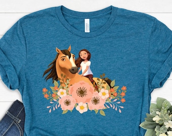 Horse Shirt, Horse Lover Tee, Horse Girl Shirt, gift for Mother, Horse Lover  gift, Horse Lover gift for women, gift for girlfriend