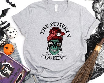 La camisa de la reina de la calabaza, la camisa de mamá de Acción de Gracias, la camisa de Happy Thanksgiving, la camisa de Acción de Gracias, la camisa de otoño, el regalo de Acción de Gracias