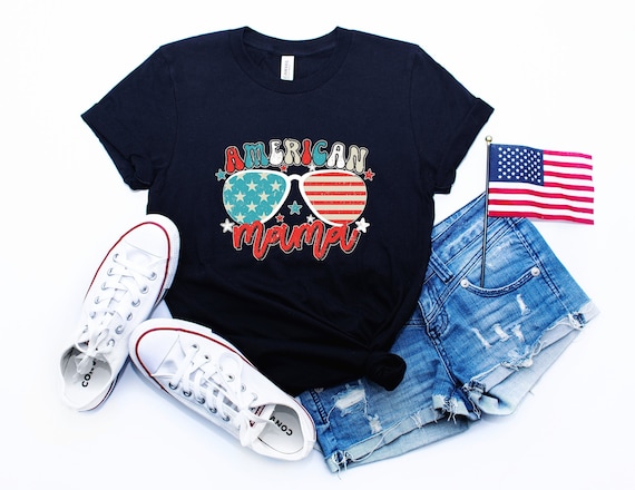 American Mama Shirt ,Mama Shirt, Mama Independence Shirt All American Mama Shirt, 4th of july shirt, Mom shirt, American Mama