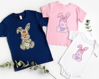 Egg Hunter Camo Easter Shirt, Easter T-shirt, Easter Day Shirt, Camo Easter Bunny Shirt, Happy Easter Shirt, Easter Egg Hunting Shirt