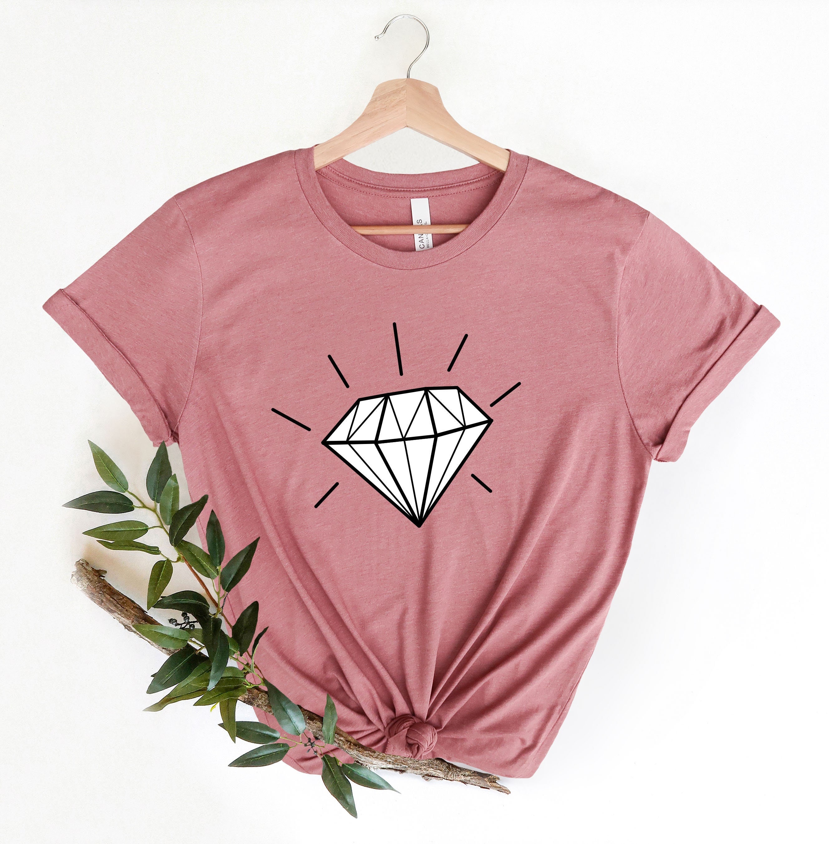 Diamond Shirt, Diamond T shirt, Unisex Shirt, Gift for Mama, Gift For Mommy, Gift for Woman, Gift for Girlfriend, Mama Shirt, Mommy T-shirt