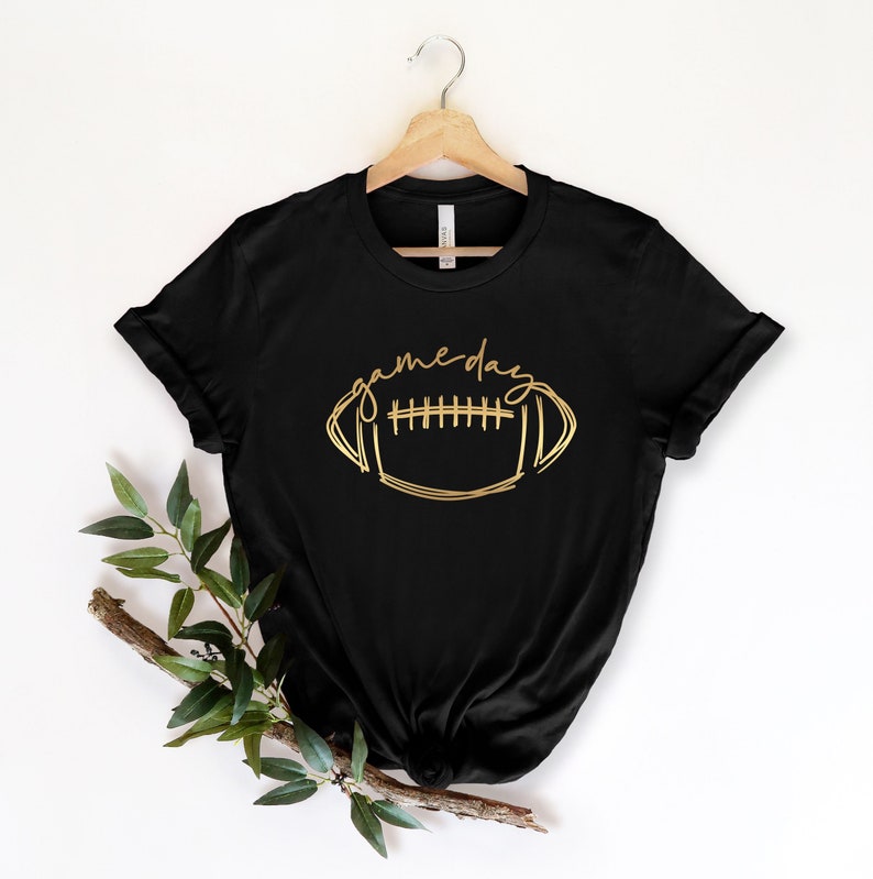 Game Day Football Shirt Football Shirt Women Football Shirt Etsy