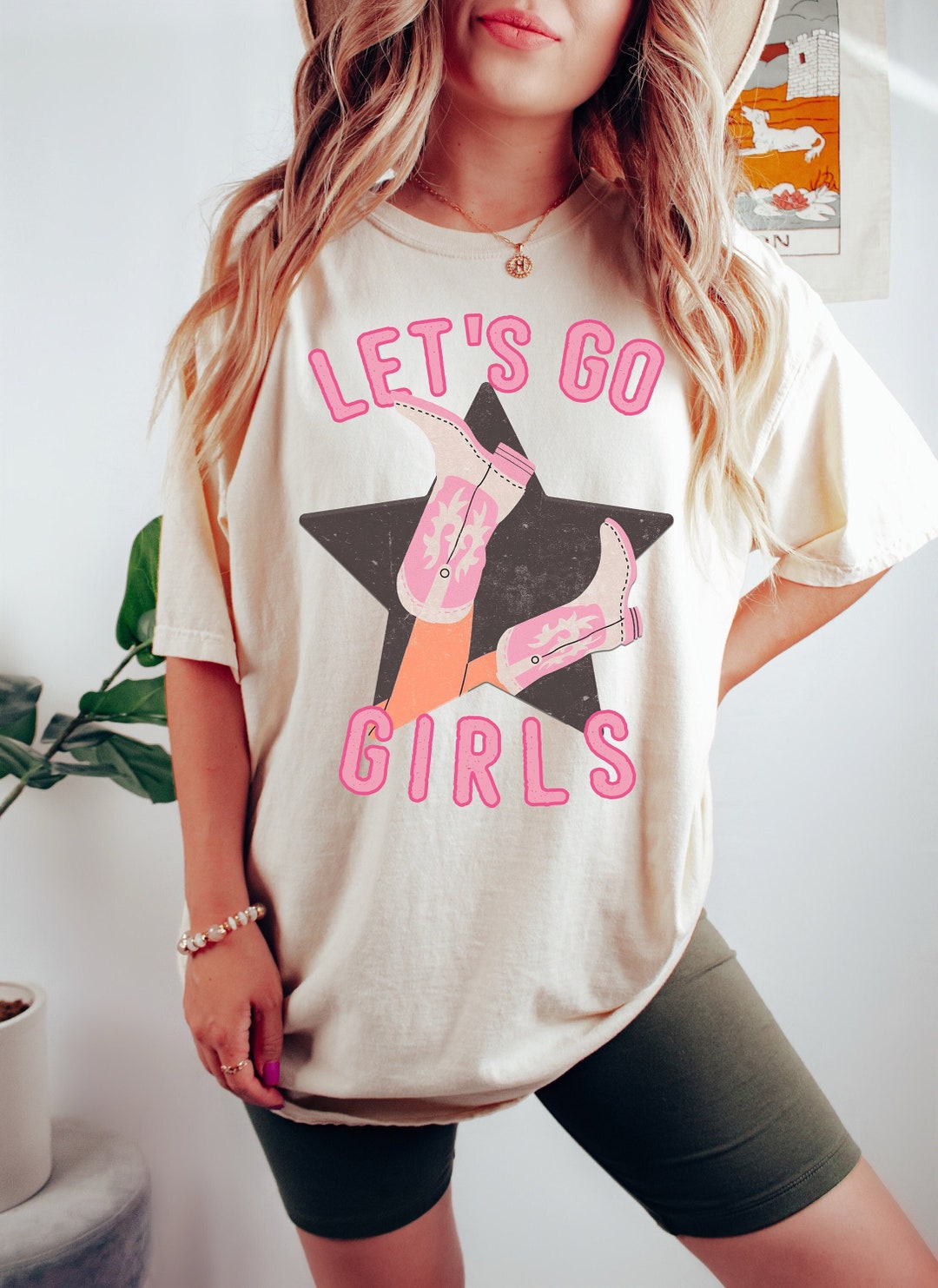 Let's Go Girls Child Shirt, Kids Graphic Tee, Rodeo Graphic Tee, Young ...