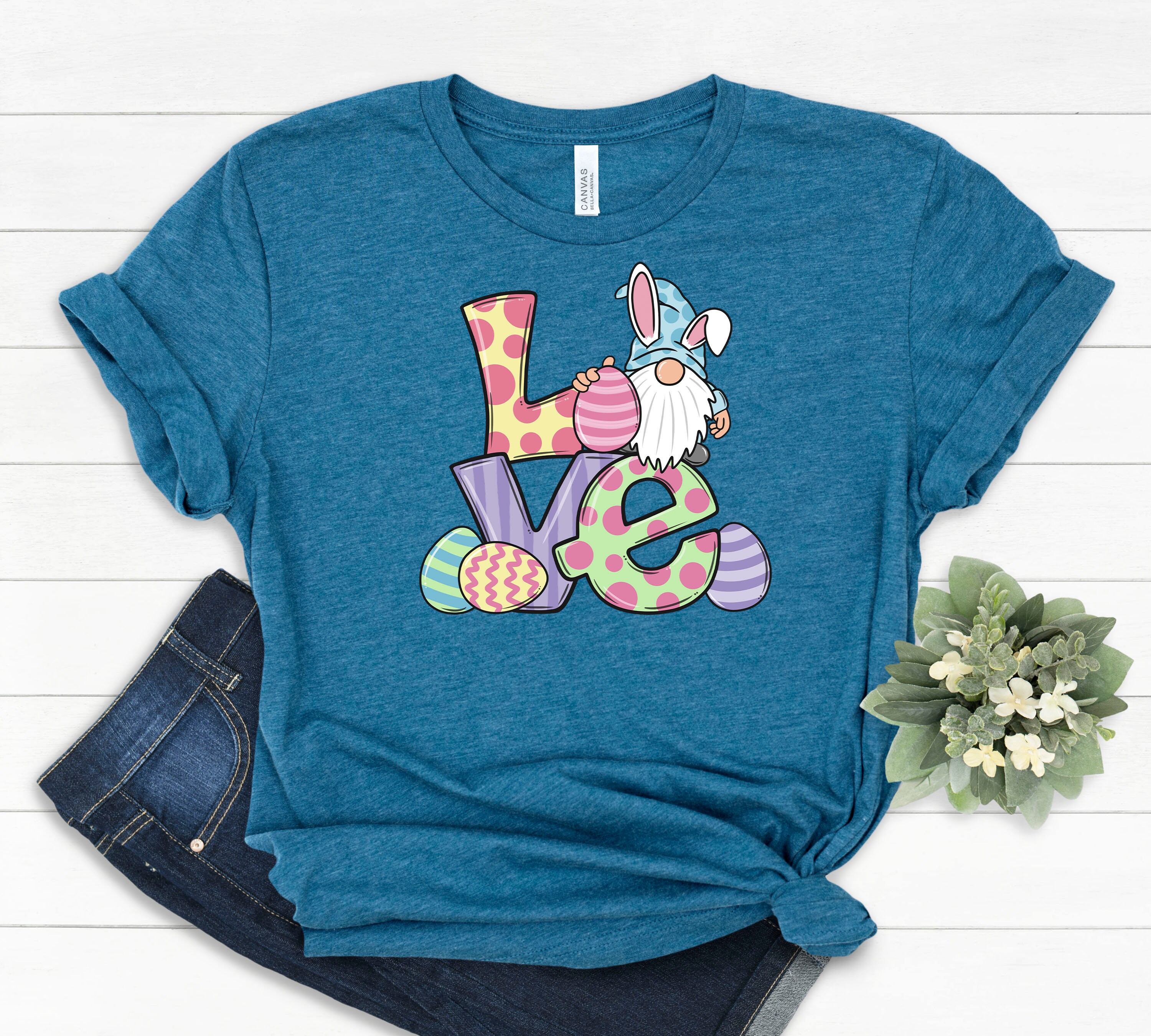 Discover Easter Shirt, Easter Gnome Shirt, Easter Bunny Shirt, Easter Love Shirt, Happy Easter T-Shirt