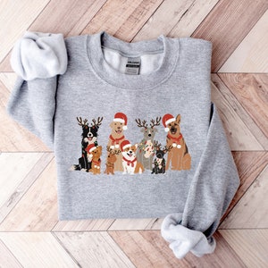 Christmas Dog Sweatshirt, Dog Owner Christmas Gift, Dog Christmas Sweatshirt, Christmas Sweater, Holiday Sweater, Christmas Shirt, Dog Gift image 3