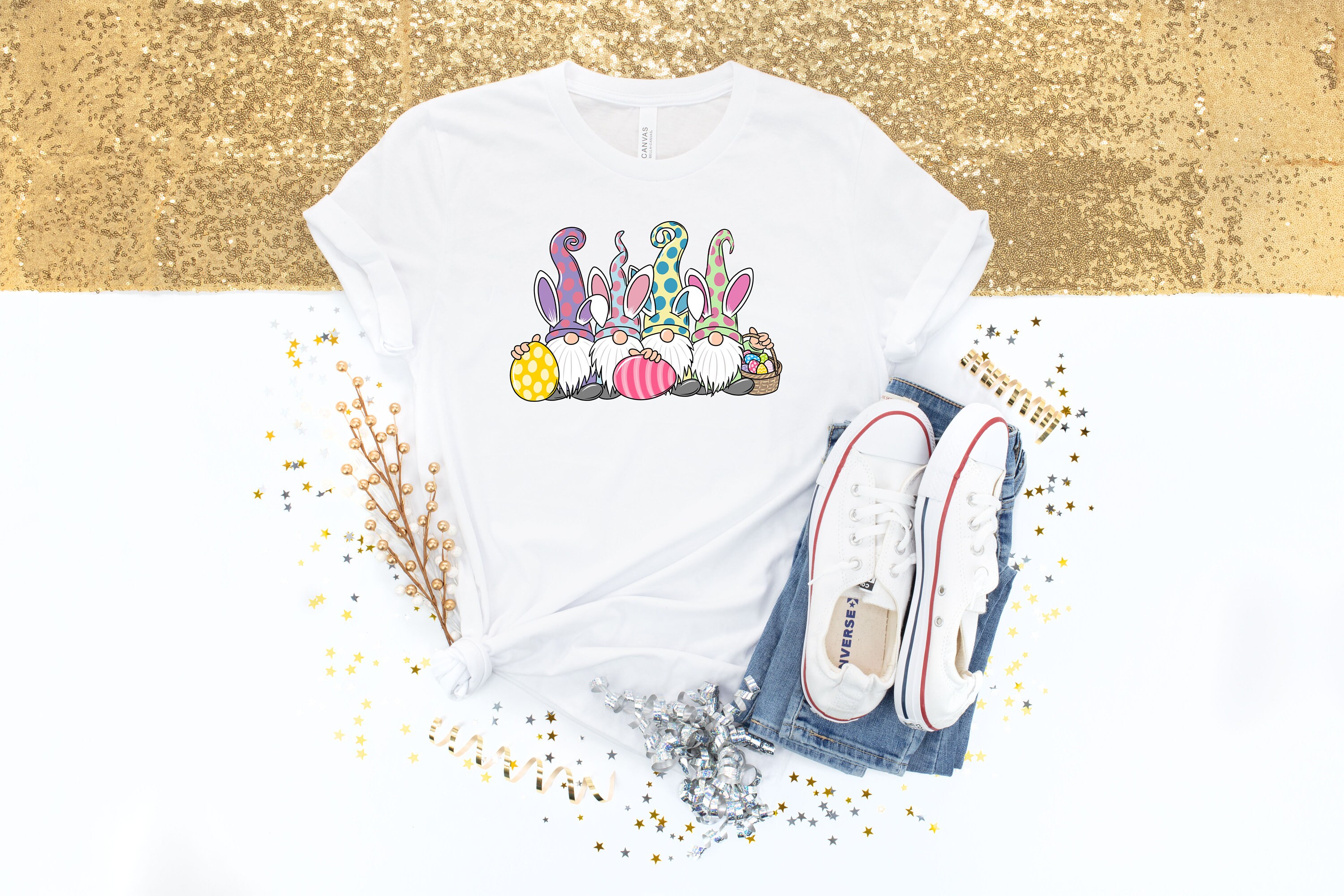 Discover Easter Gnome Shirt, Women Easter shirt, Cute Easter shirt, Easter T-Shirt