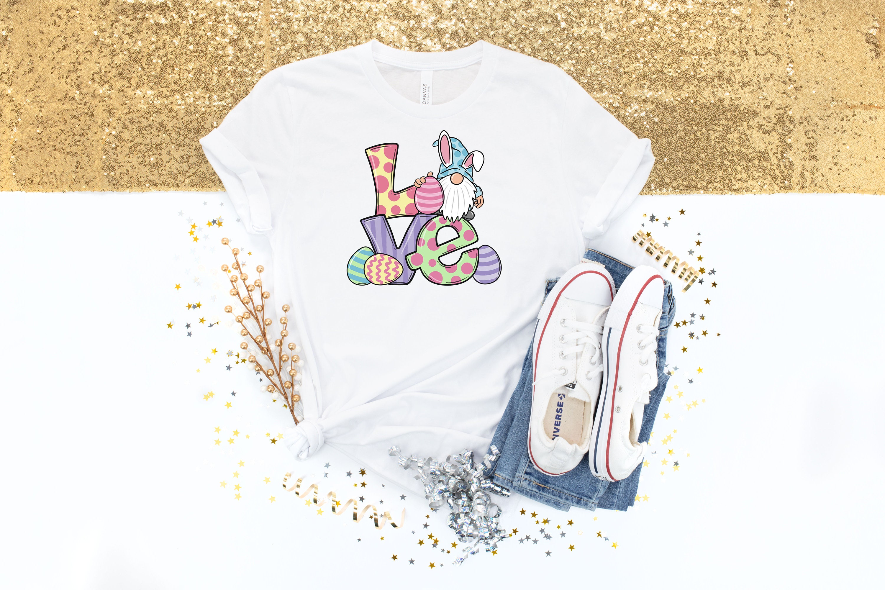 Discover Easter Shirt, Easter Gnome Shirt, Easter Bunny Shirt, Easter Love Shirt, Happy Easter T-Shirt