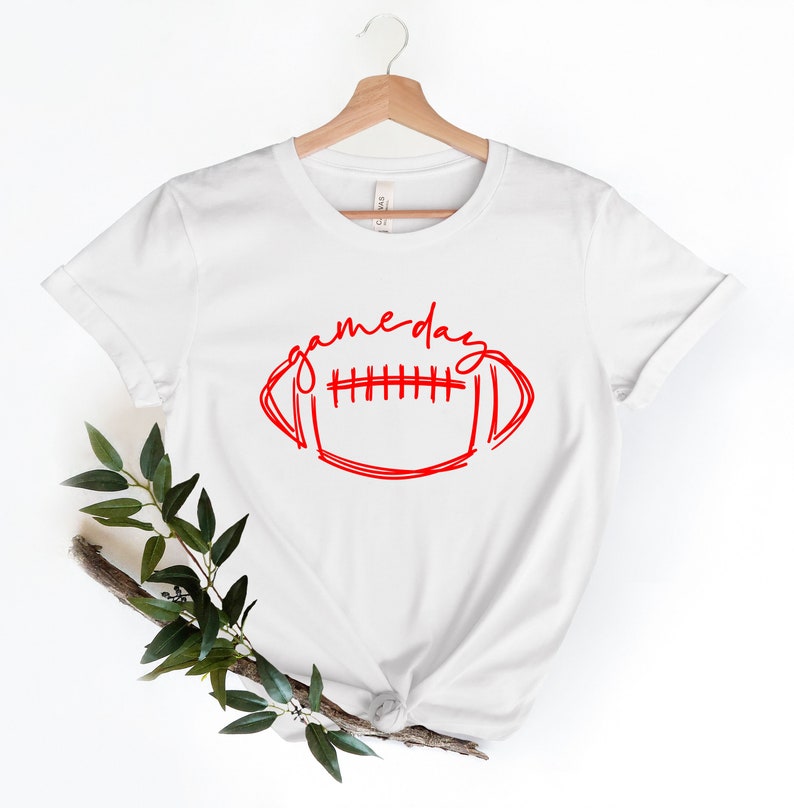Game Day Football Shirt Football Shirt Women Football Shirt Etsy