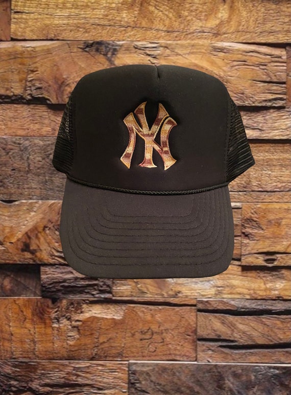 Carmel latte NYC cappello da camionista | Etsy Italia