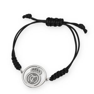 Real Madrid Bracelet, Real Madrid Crest, Adjustable Silver Bracelet, Gift for Real Madrid Fans, Bracelet with Real Madrid Charm, Real Madrid Fans