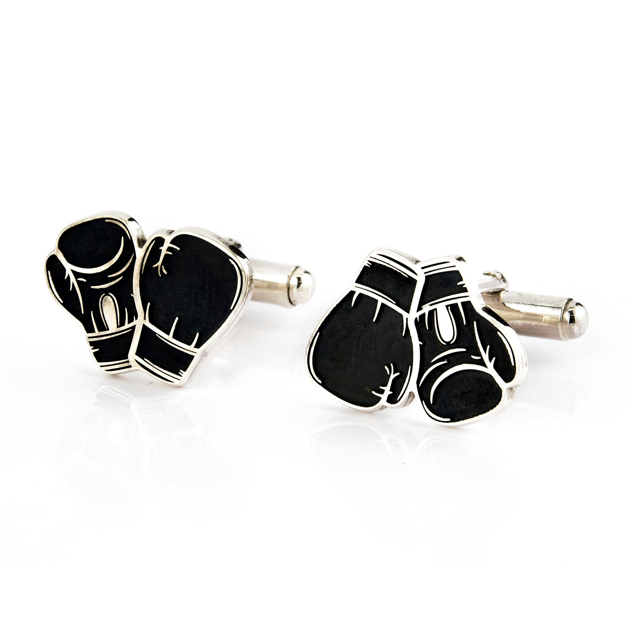 Silver Boxing Glove Earrings - Smiths Jewellers