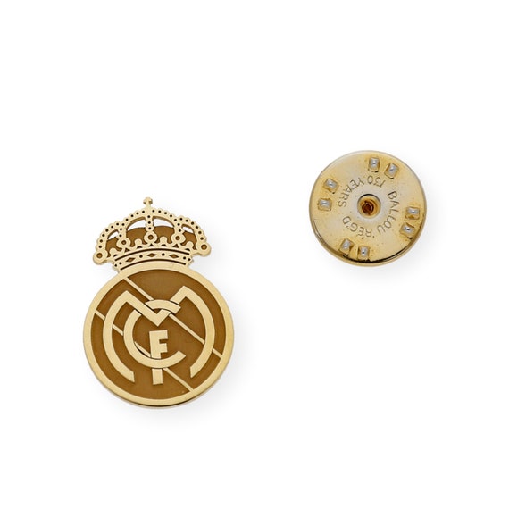 PEGATINA DEL ESCUDO DEL REAL MADRID-CAJ-Nº-1