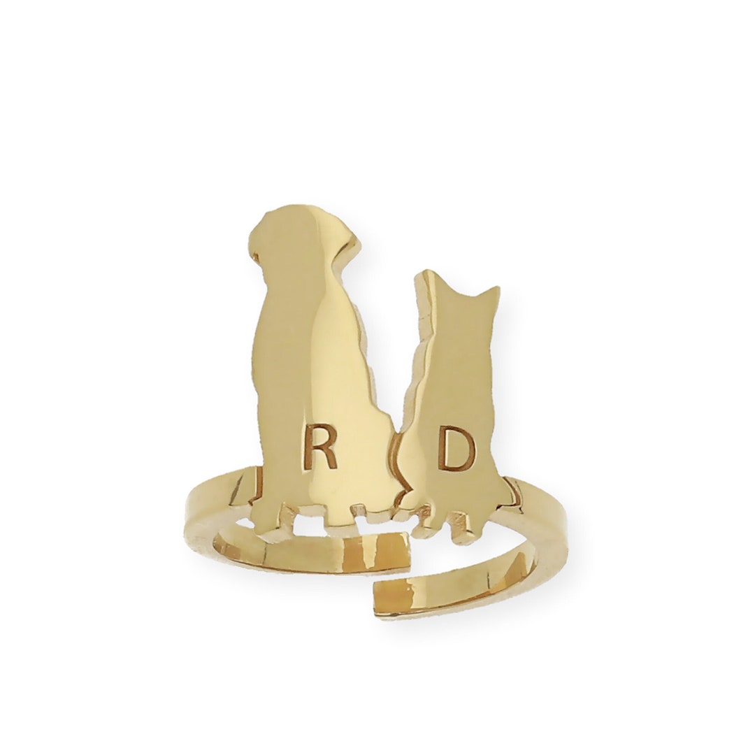 Personalized Pet Ring Personalized Ring Pet Memorial Etsy