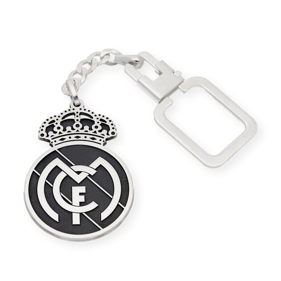 LLAVERO DE PLATA REAL MADRID