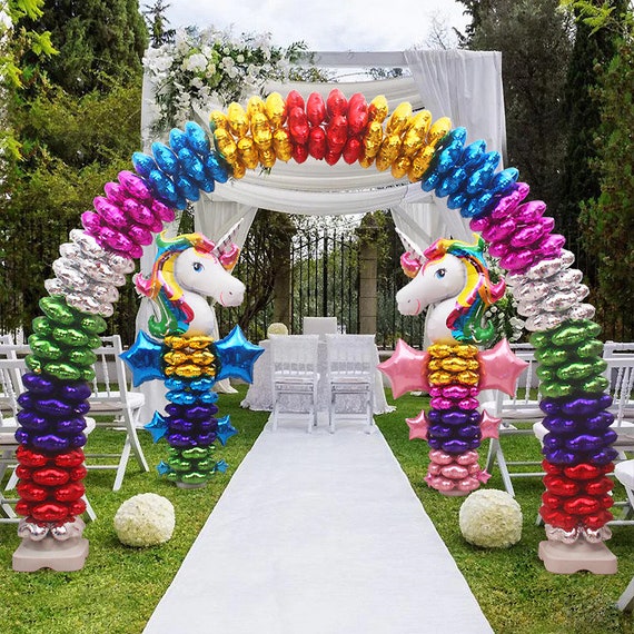 Balloon Arch Stand Kit, Reusable Circle Frame For Wedding, Birthday - View #6