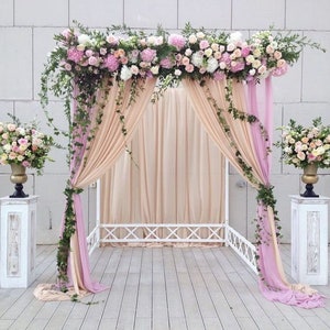 10ft Metal DIY Adjustable Heavy Duty Backdrop Stand Kit, Steel Base - Etsy